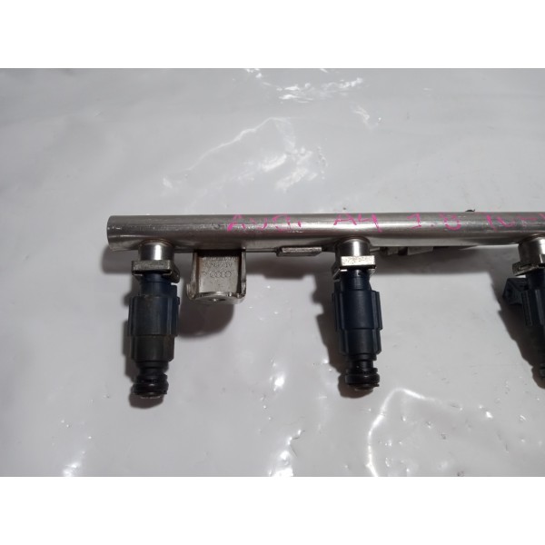 Flauta Com Bicos Injetores Audi A4 1.8 Turbo 2005