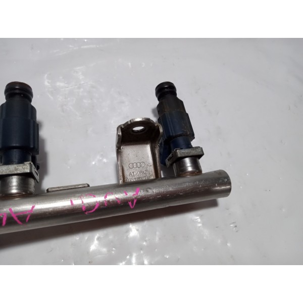 Flauta Com Bicos Injetores Audi A4 1.8 Turbo 2005