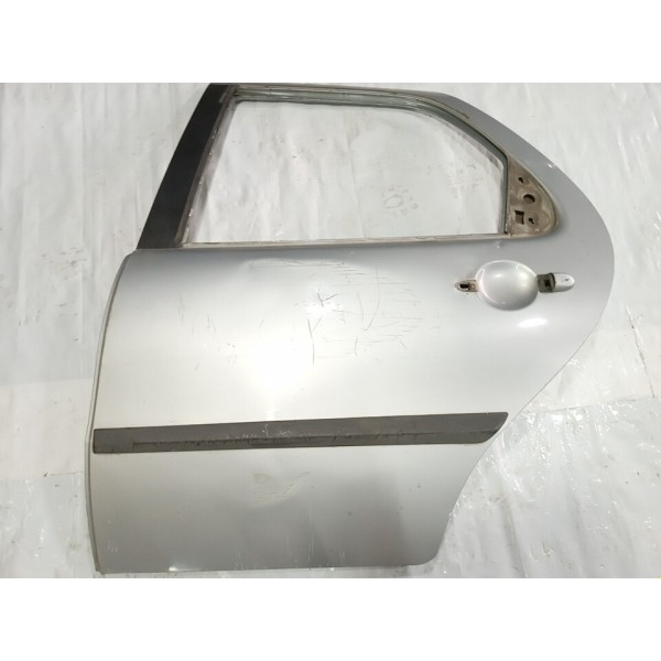 Porta Traseira Esquerda Fiat Palio Weekend 2006 Traseira Esquerda Cinza