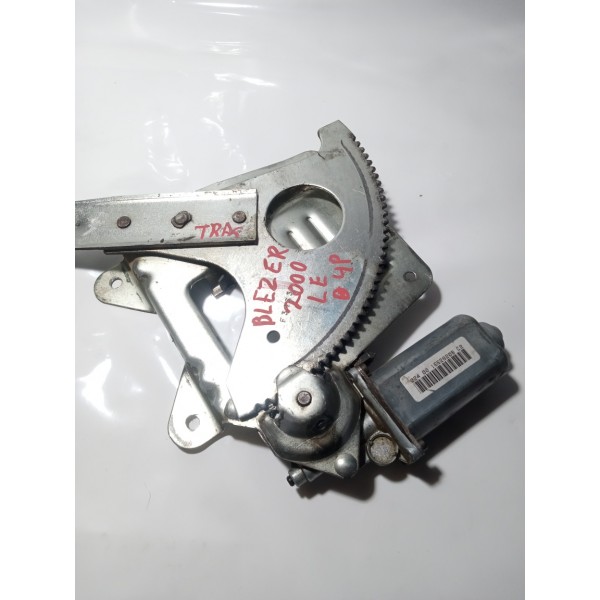 Máquina De Vidro Traseira Esquerda Blazer 2000