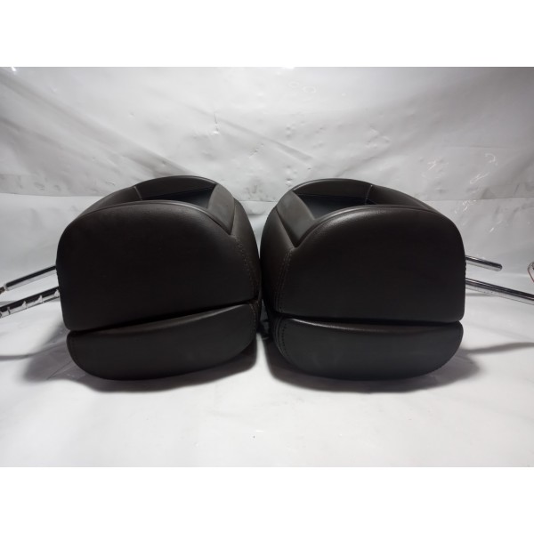 Apoio Encosto Cabeça C/ Midia Land Rover Discovery Par Preto