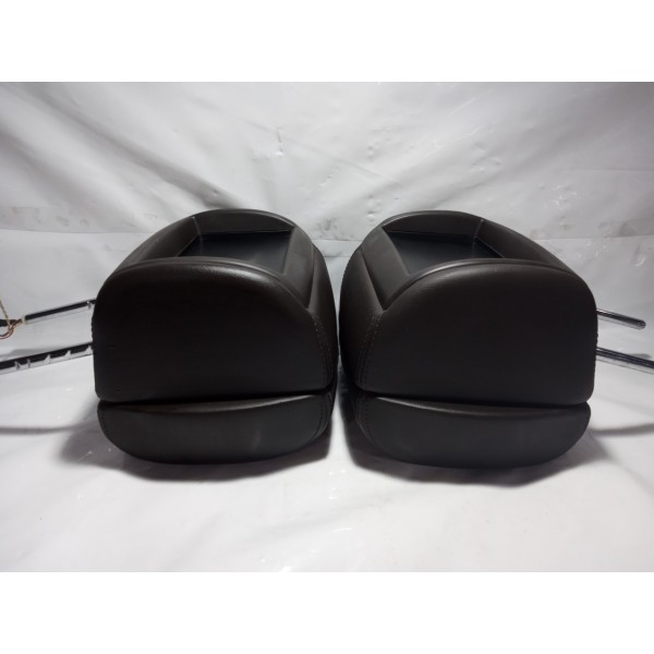 Apoio Encosto Cabeça C/ Midia Land Rover Discovery Par Preto