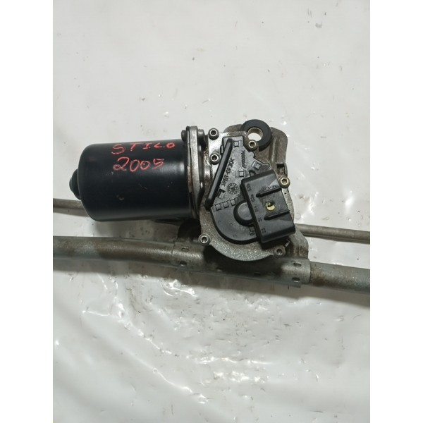 Motor Limpador Parabrisa Com Galhada Fiat Stilo 2005 Usado