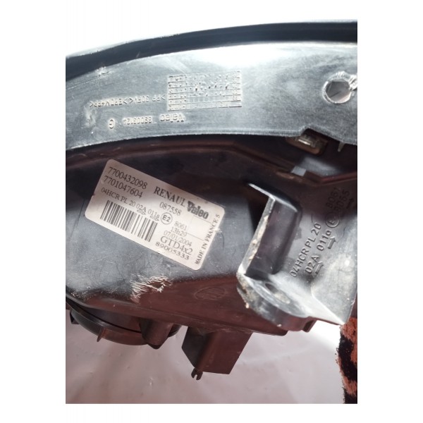 Farol Lado Esquerdo Renault Scenic 2004 Recuperado Esquerdo