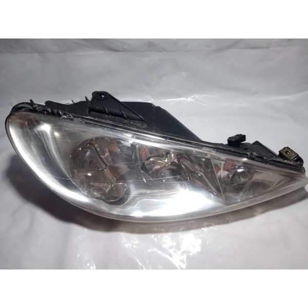 Farol Lado Direito Peugeot 206 2006 Recuperado Direito
