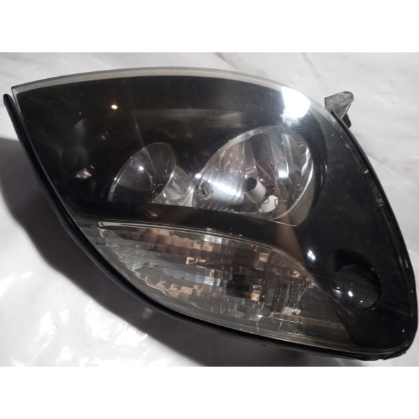 Farol Lado Direito Fumê Renault Scenic 2004 Recuperado Direito