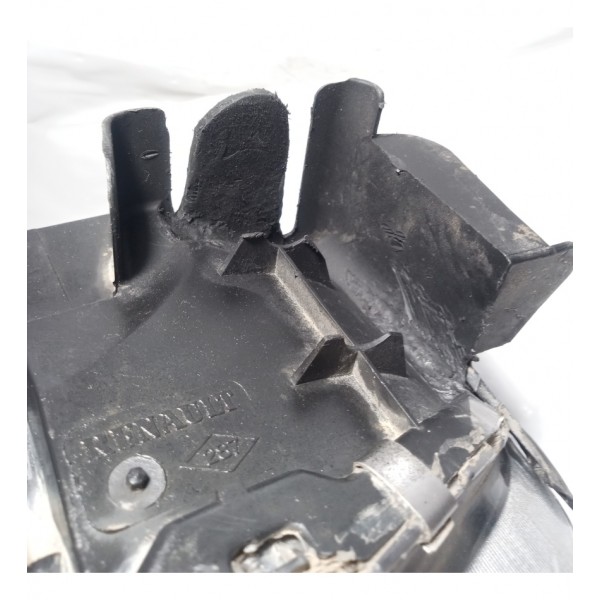 Farol Lado Direito Fumê Renault Scenic 2004 Recuperado Direito