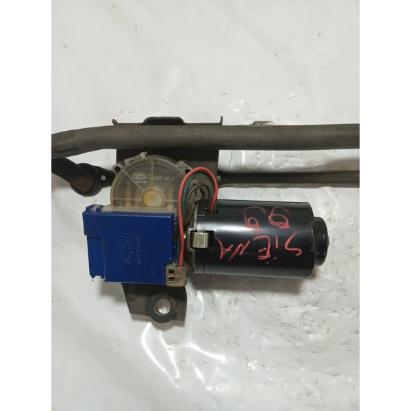 Motor Limpador Parabrisa Com Galhada Fiat Siena 2000 Usado