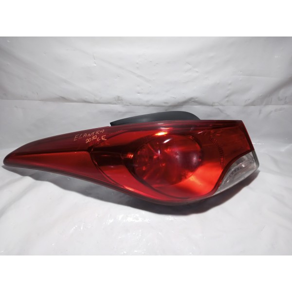 Lanterna Esquerda Hyundai Elantra 2012 Esquerdo Vermelho