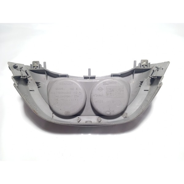 Porta Copos Central Renault Scenic 2001 Cinza