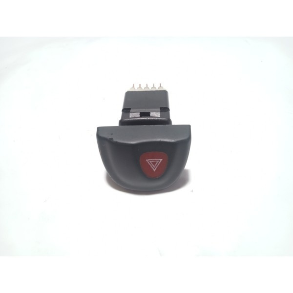 Botão Pisca Alerta Megane 2000 Preto