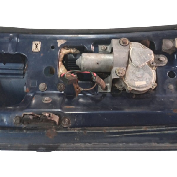 Tampa Traseira Escort Hobby Azul 92/95 Com Vidro Original Azul