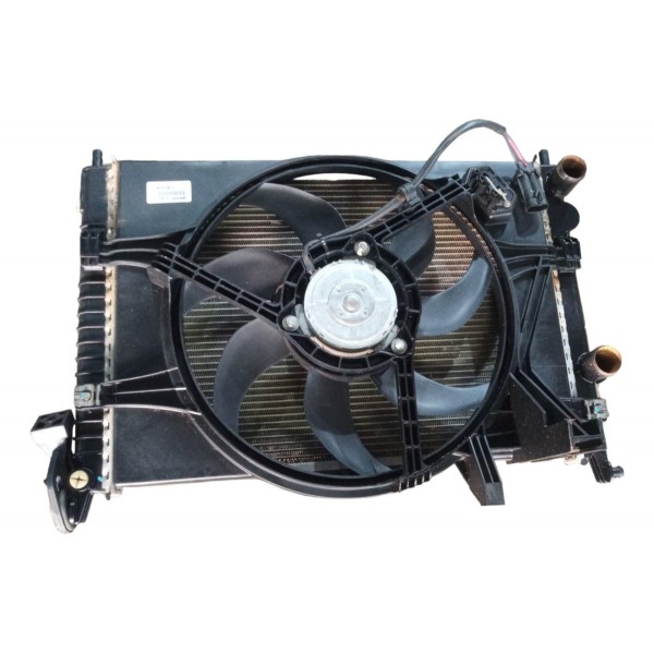 Radiador Condensador Ventoinha Fiat Siena 2010 Original