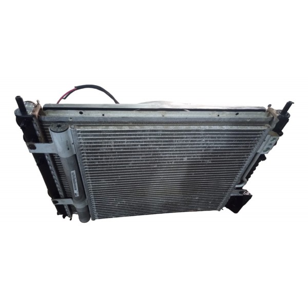 Radiador Condensador Ventoinha Fiat Siena 2010 Original