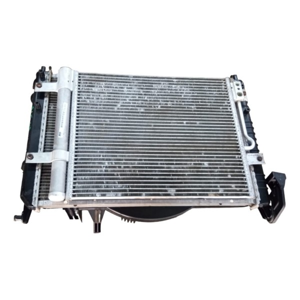 Radiador Condensador Ventoinha Fiat Siena 2010 Original