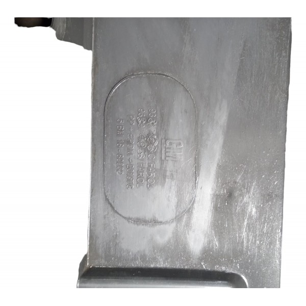 Parachoque Dianteiro Gm Meriva 2005 Com Farol Milha Usado Azul