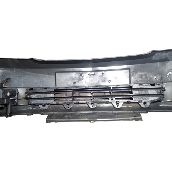 Parachoque Dianteiro Gm Meriva 2005 Com Farol Milha Usado Azul