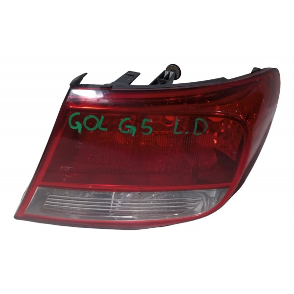 Lanterna Traseira Direita Volkswagen Gol G5 2012 Direito Vermelho