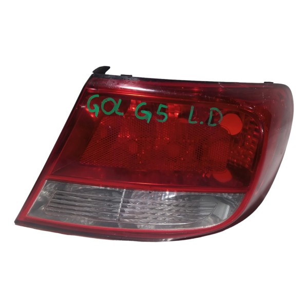 Lanterna Traseira Direita Volkswagen Gol G5 2012 Direito Vermelho