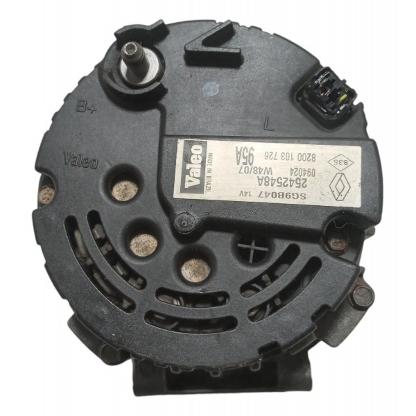 Alternador Do Renault Clio 1.6 16v 2008 Usado