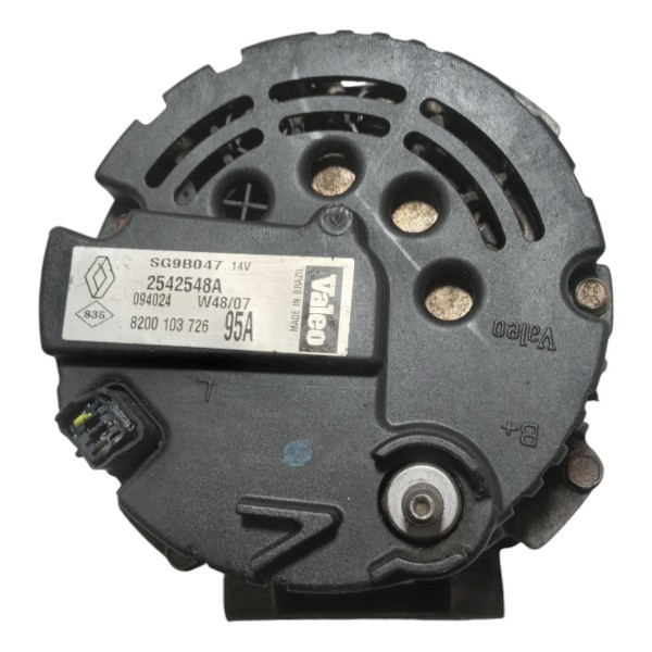 Alternador Do Renault Clio 1.6 16v 2008 Usado