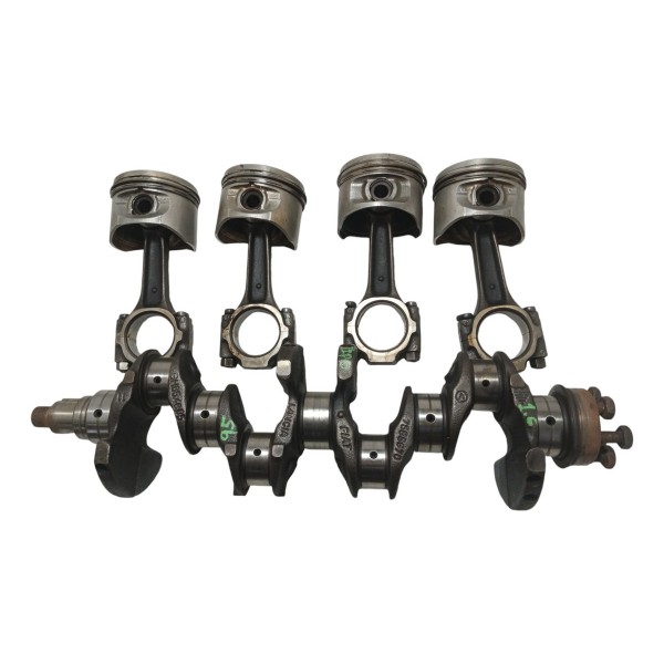 Virabrequim Com Pistão Tipo 95 1.6 Os Pistões É Std Usado