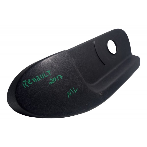 Moldura Banco Dianteiro Esquerdo Renault Logan 2008 Cinza-escuro