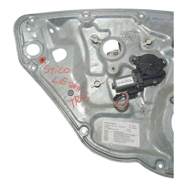 Máquina De Vidro Traseira Fiat Stilo 2004 Esquerdo Usado