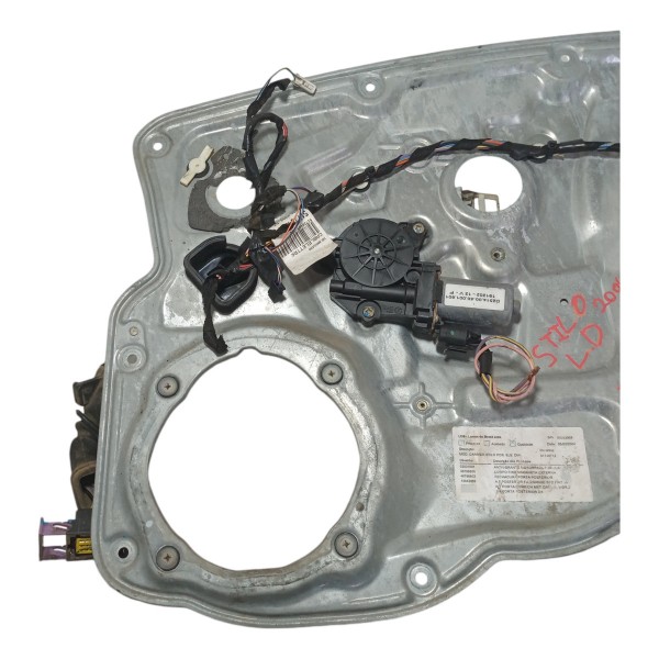 Máquina De Vidro Fiat Stilo 2005 Direito Traseiro Usado