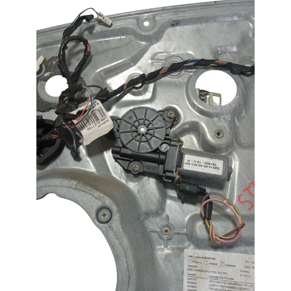 Máquina De Vidro Fiat Stilo 2005 Direito Traseiro Usado