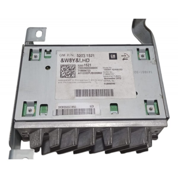 Módulo Amplificador Som Gm Trailblazer 2013 Prateado