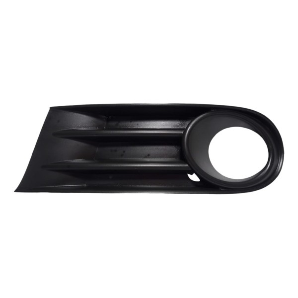 Moldura Farol Milha Lado Esquerdo Vw Gol G5 2010 Preto Esquerdo