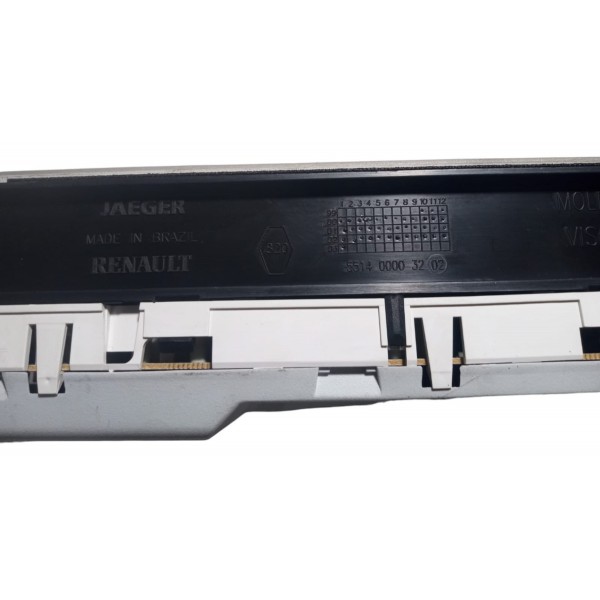 Painel Instrumento Automático Renault Scenic 2.0 2001 Autom. Cinza-escuro