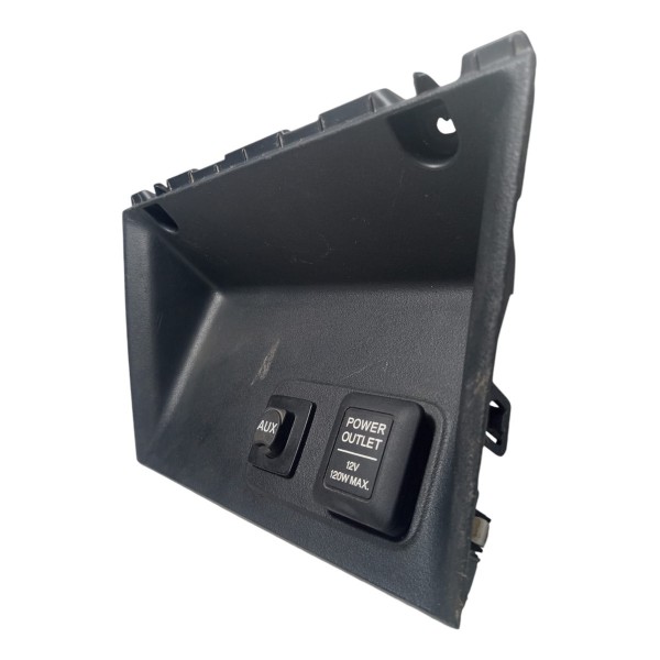 Moldura Entrada Auxuliar Tomada Honda Civic 12v 2014