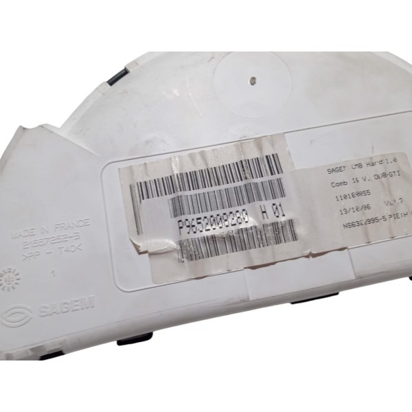 Painel De Instrumento Citroen C3 2006 Preto