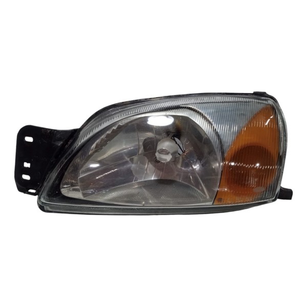 Farol Esquerdo Ford Courier 2000 Recuperado Com Detalhe Esquerdo