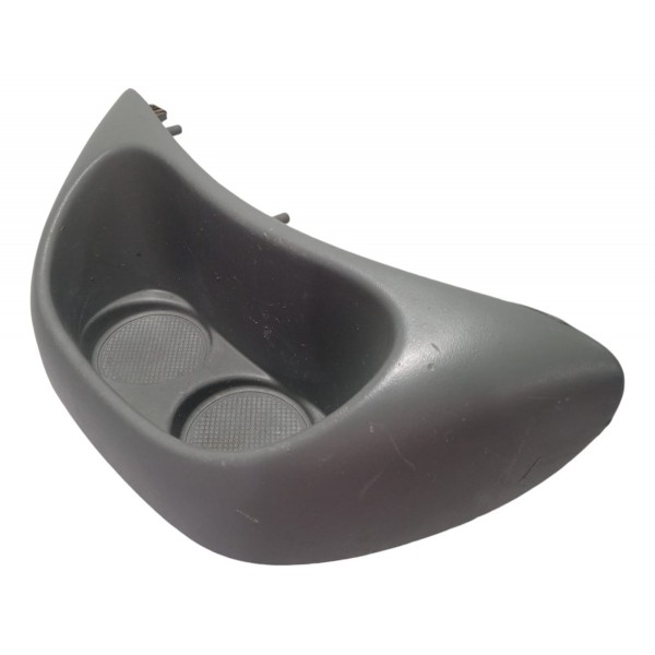 Porta Copos Console Central Renault Scenic 2003 Cinza