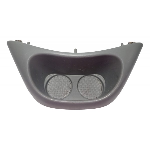 Porta Copos Console Central Renault Scenic 2003 Cinza