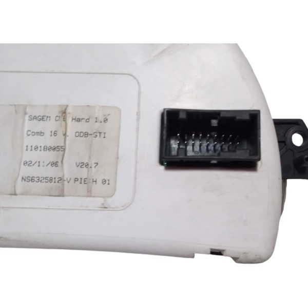 Painel De Instrumento Citroen C3 2006 Preto