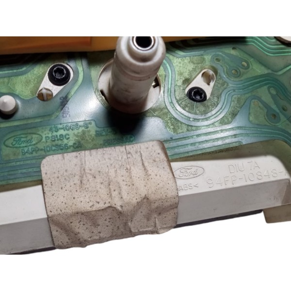 Painel Instrumento Ford Fiesta Argentino 1995 Cinza