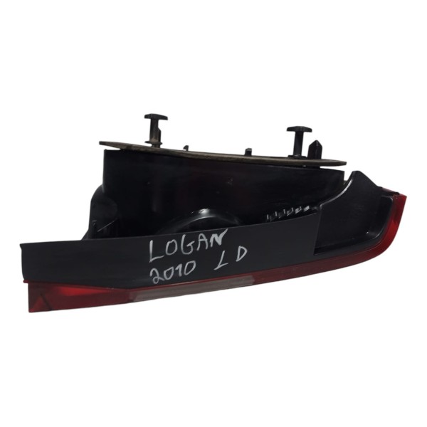 Lanterna Direita Renault Logan 2010 Com Detalhe Direito Vermelho