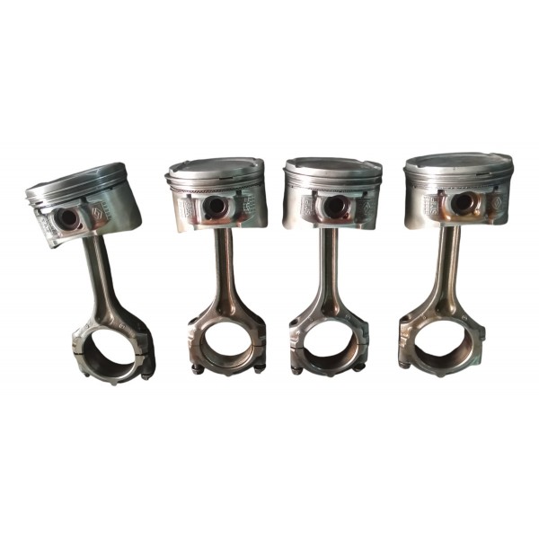 Virabrequim Pistão E Biela Renault Scenic 2.0 16v 2004 Std