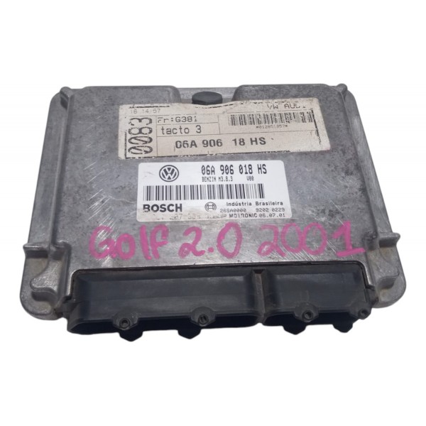 Módulo Injeção Vw Golf 2.0 2001 06a906018hs