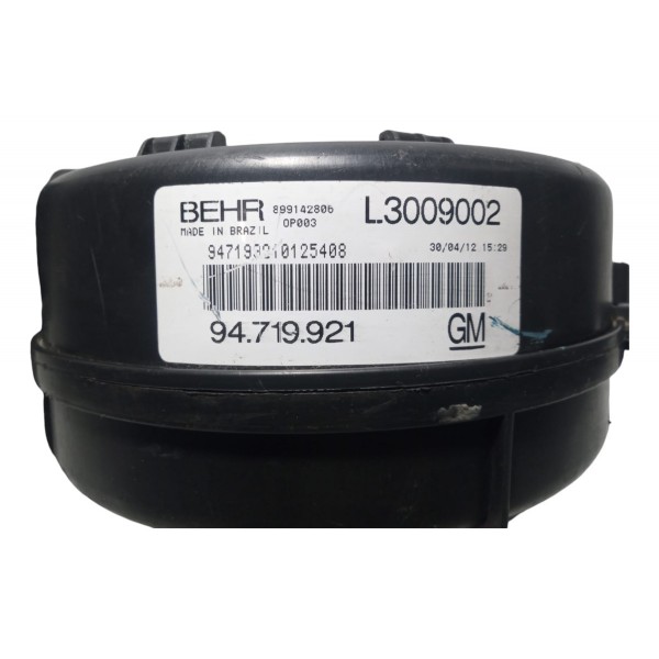 Eletroventilador Caixa De Ventilação Gm Meriva 2003