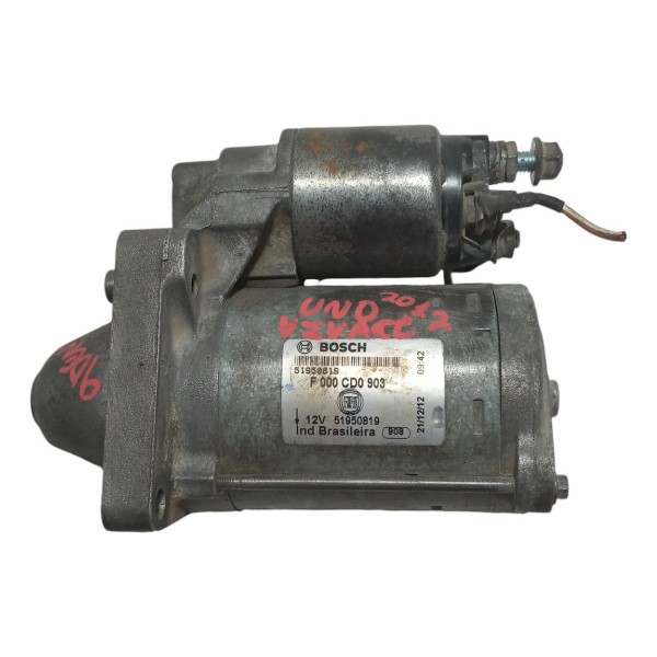 Motor De Arranque Partida Fiat Uno Vivace 2012 Usado