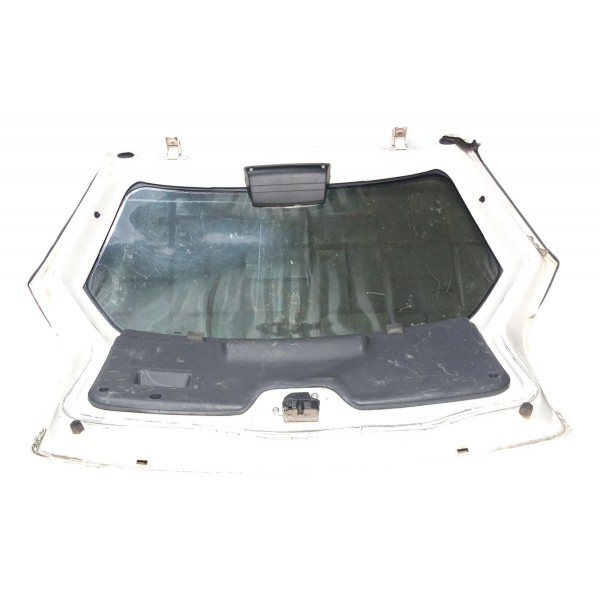 Tampa Traseira Fiat Palio Sapão 2008 Detalhes Usado Branco