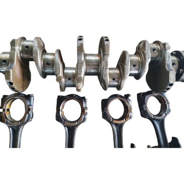 Virabrequim Bielas E Pistões Fiat Palio Fiasa 1.0 8v Std