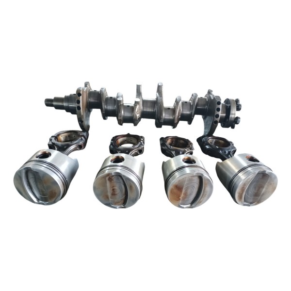 Virabrequim Bielas E Pistões Fiat Palio Fiasa 1.0 8v Std