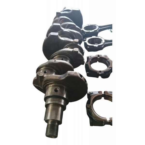 Virabrequim Bielas E Pistões Fiat Palio Fiasa 1.0 8v Std