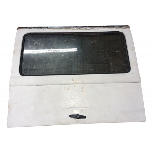 Tampa Traseira Com Vidro Vw Kombi 1992  Usado Branco